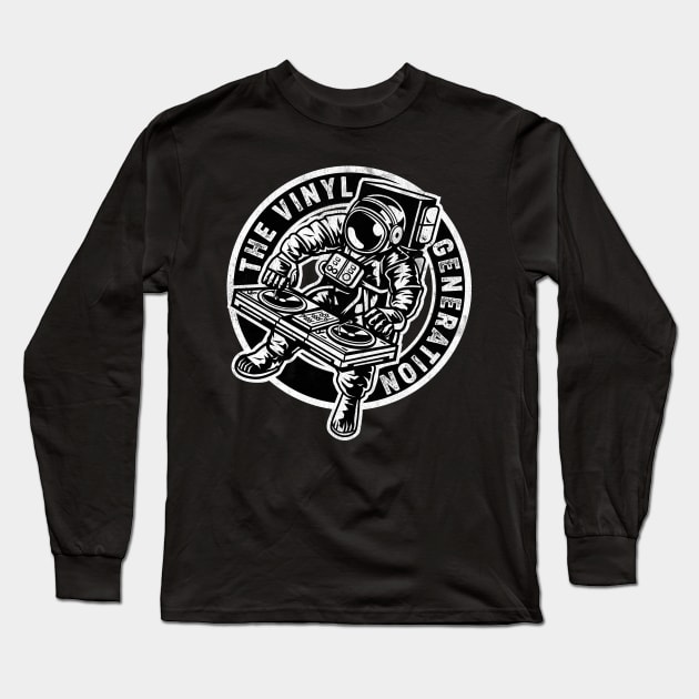 The Vinyl Generation Long Sleeve T-Shirt by NativeGrit